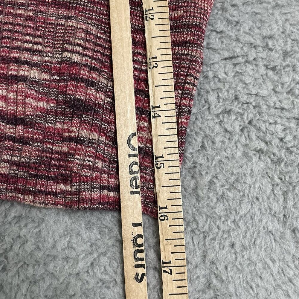 Urban Outfitters Bell Sleeve Ribbed Knit Top Size Large CROP Long Sleeve - Picture 9 of 9